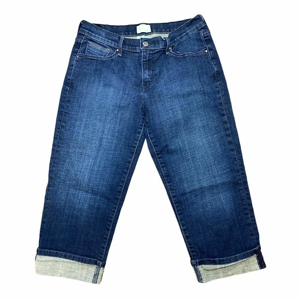 Levis 515 Dark Wash Capri Jeans Size 6